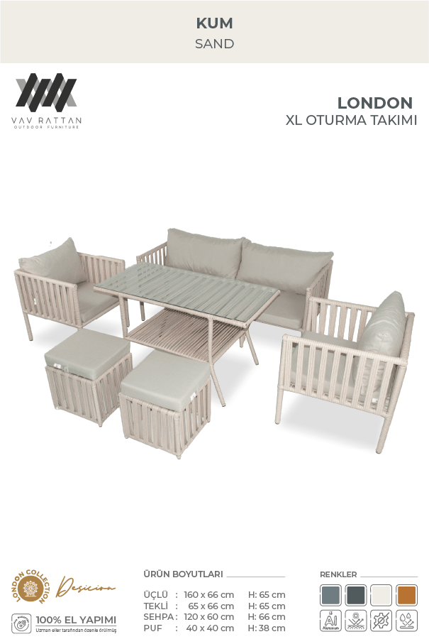 London XL Köşe Takımı
