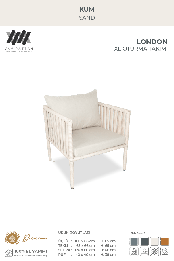 London XL Köşe Takımı