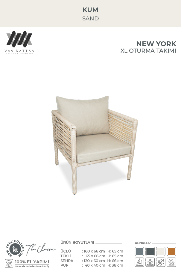 New York XL Oturma Takımı