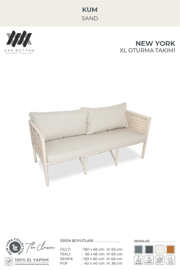 New York XL Oturma Takımı