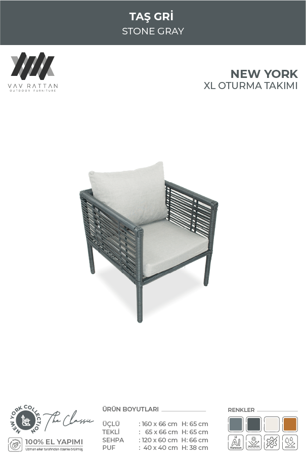 New York XL Oturma Takımı