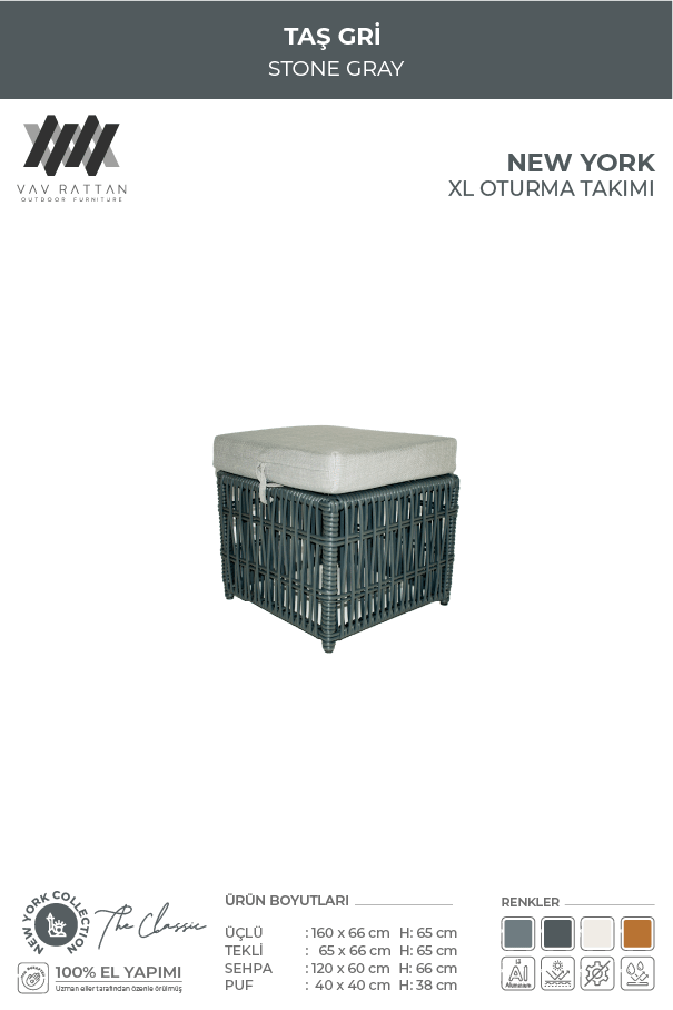 New York XL Oturma Takımı