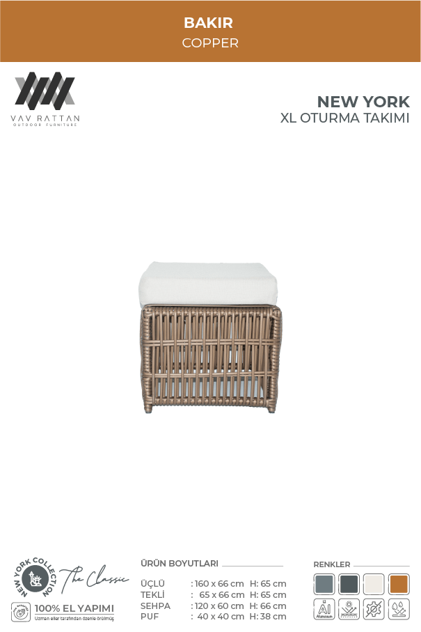 New York XL Oturma Takımı