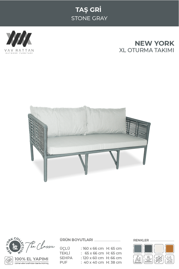 New York XL Oturma Takımı