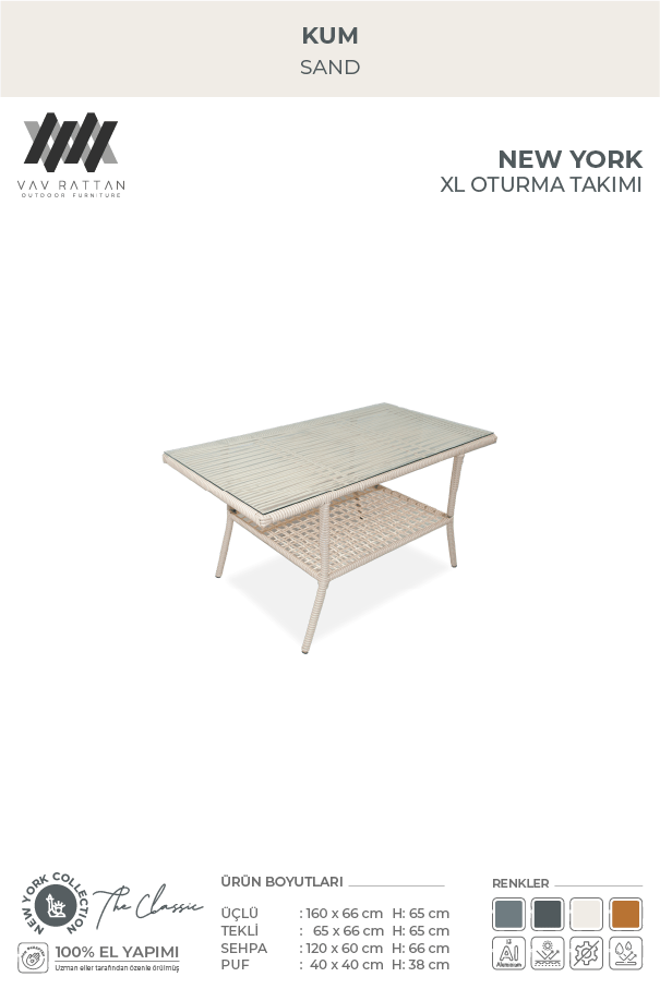 New York XL Oturma Takımı