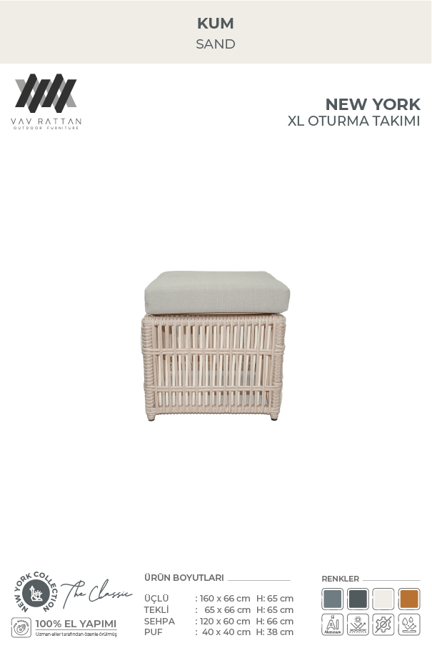 New York XL Oturma Takımı