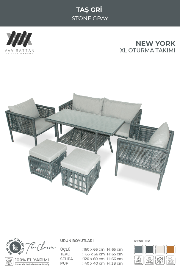 New York XL Oturma Takımı