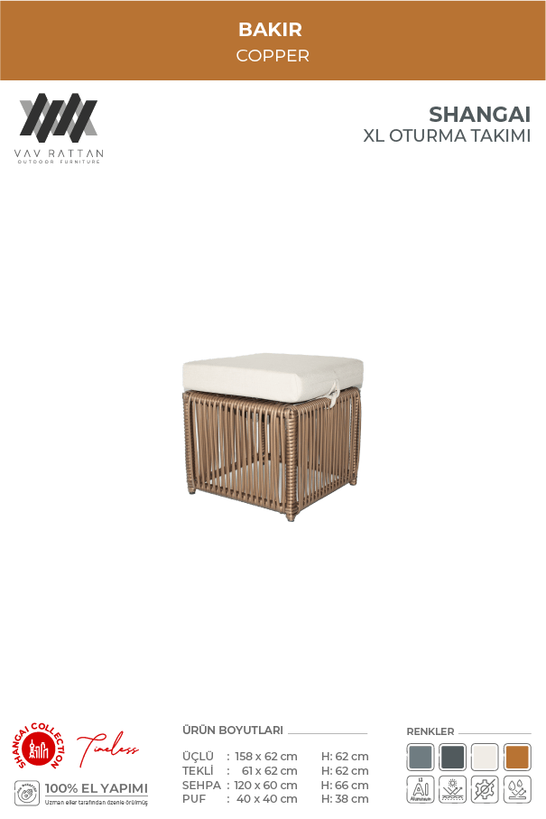 Shangai XL Oturma Takımı