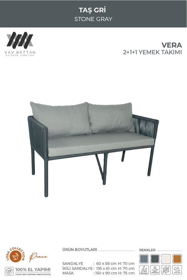 Vera 4 Kişilik Yemek Takımı