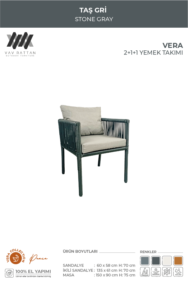 Vera 4 Kişilik Yemek Takımı