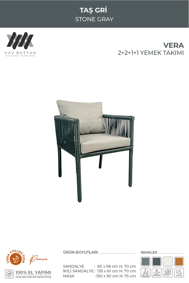Vera 6 Kişilik Yemek Takımı