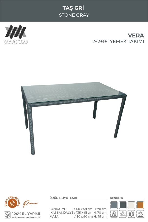 Vera 6 Kişilik Yemek Takımı