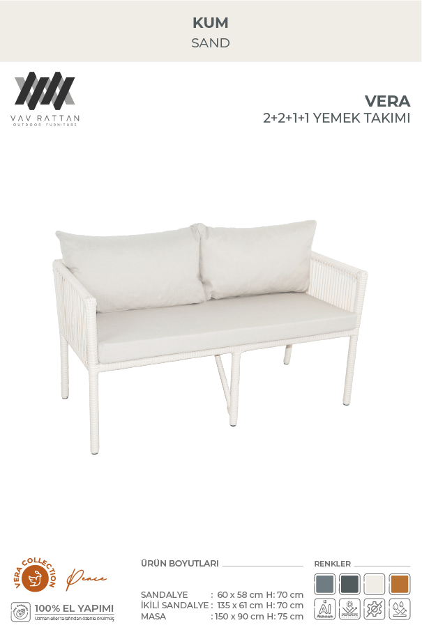 Vera 6 Kişilik Yemek Takımı