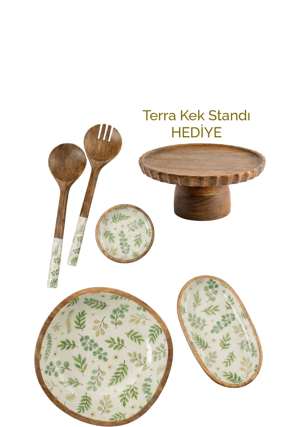 Botanica Koleksiyonu (Terra Kek Standı 20 cm HEDİYE) 