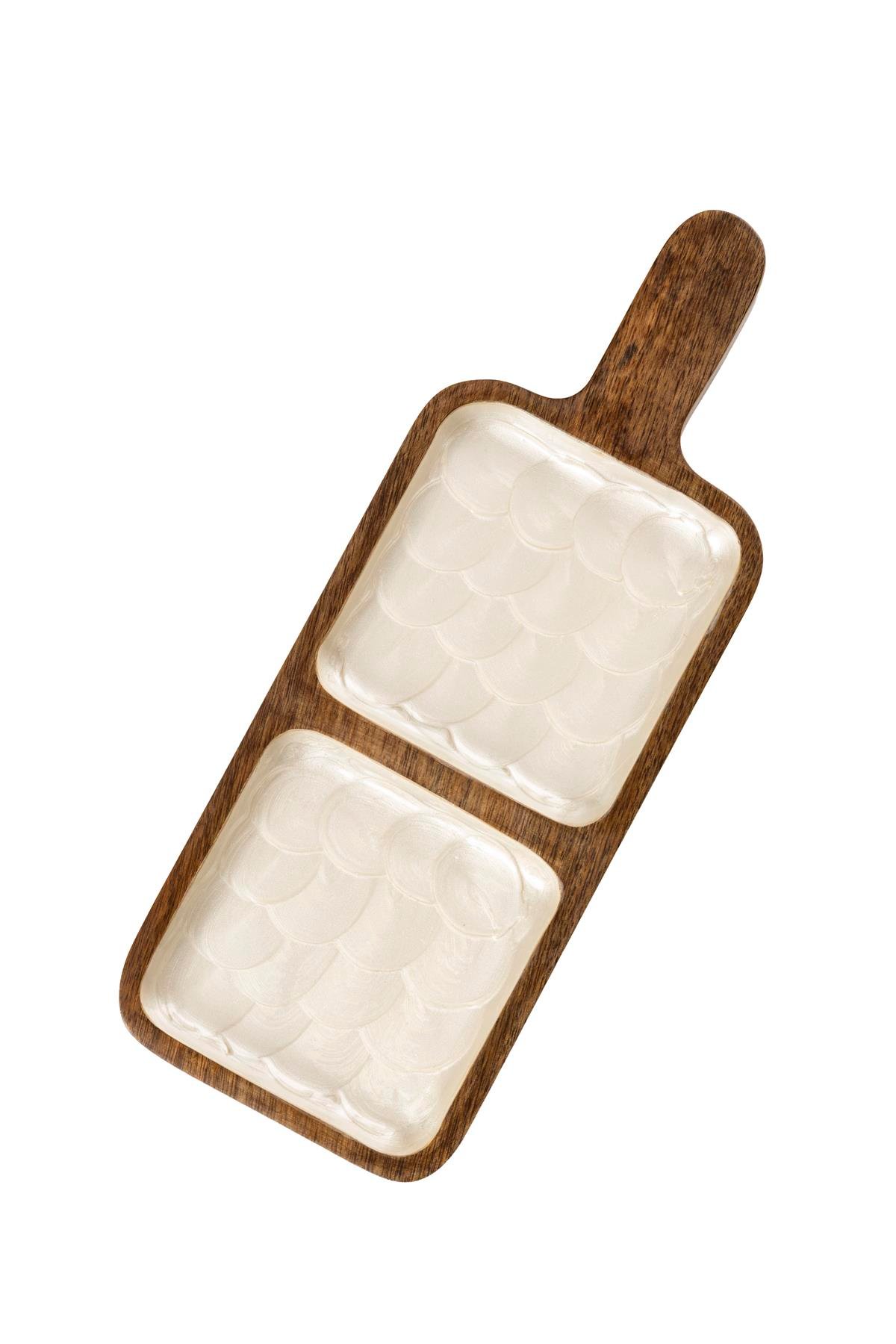 Perla 2'li Sunum Tabağı 32x12 cm