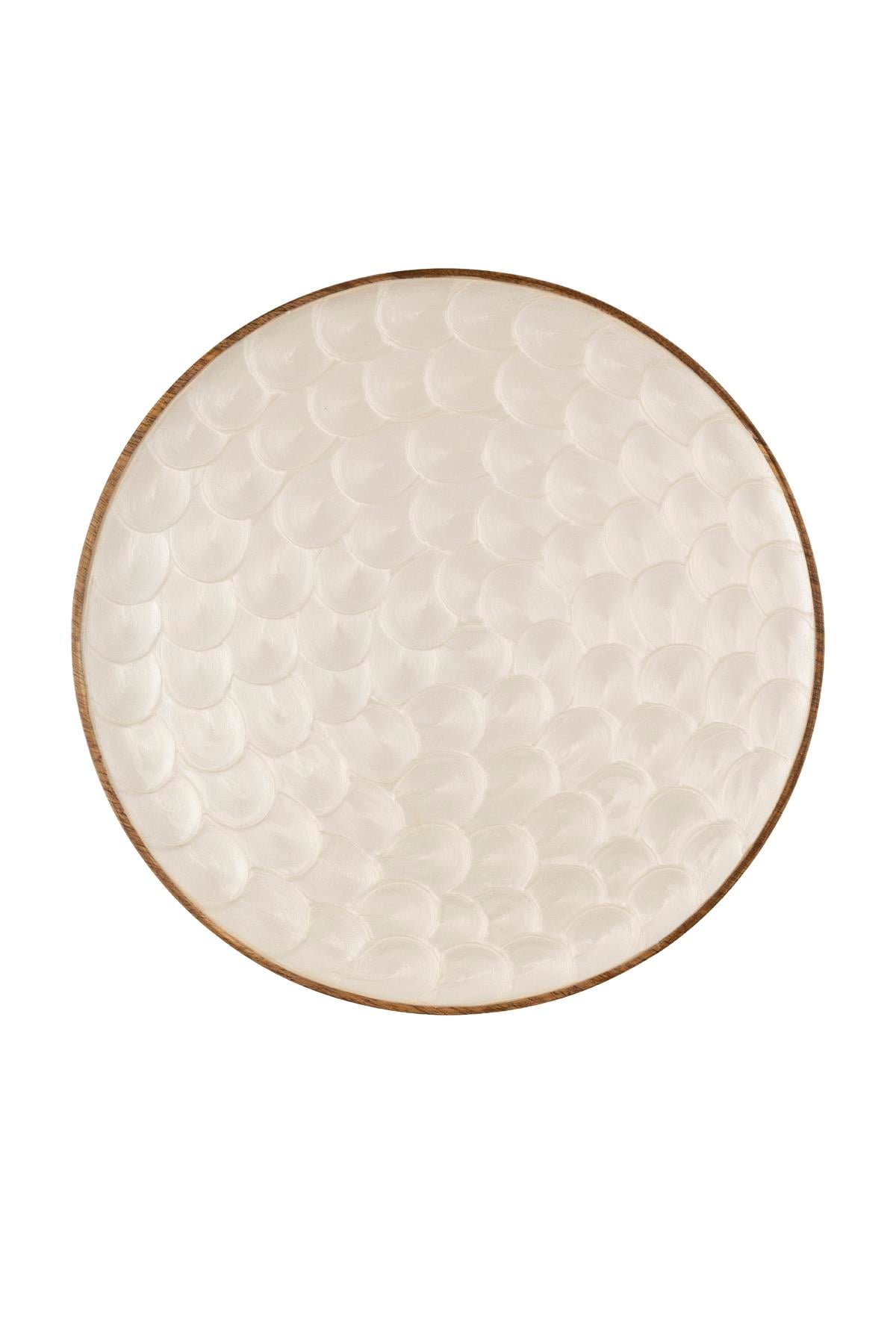 Perla Yuvarlak Tabak 29 cm