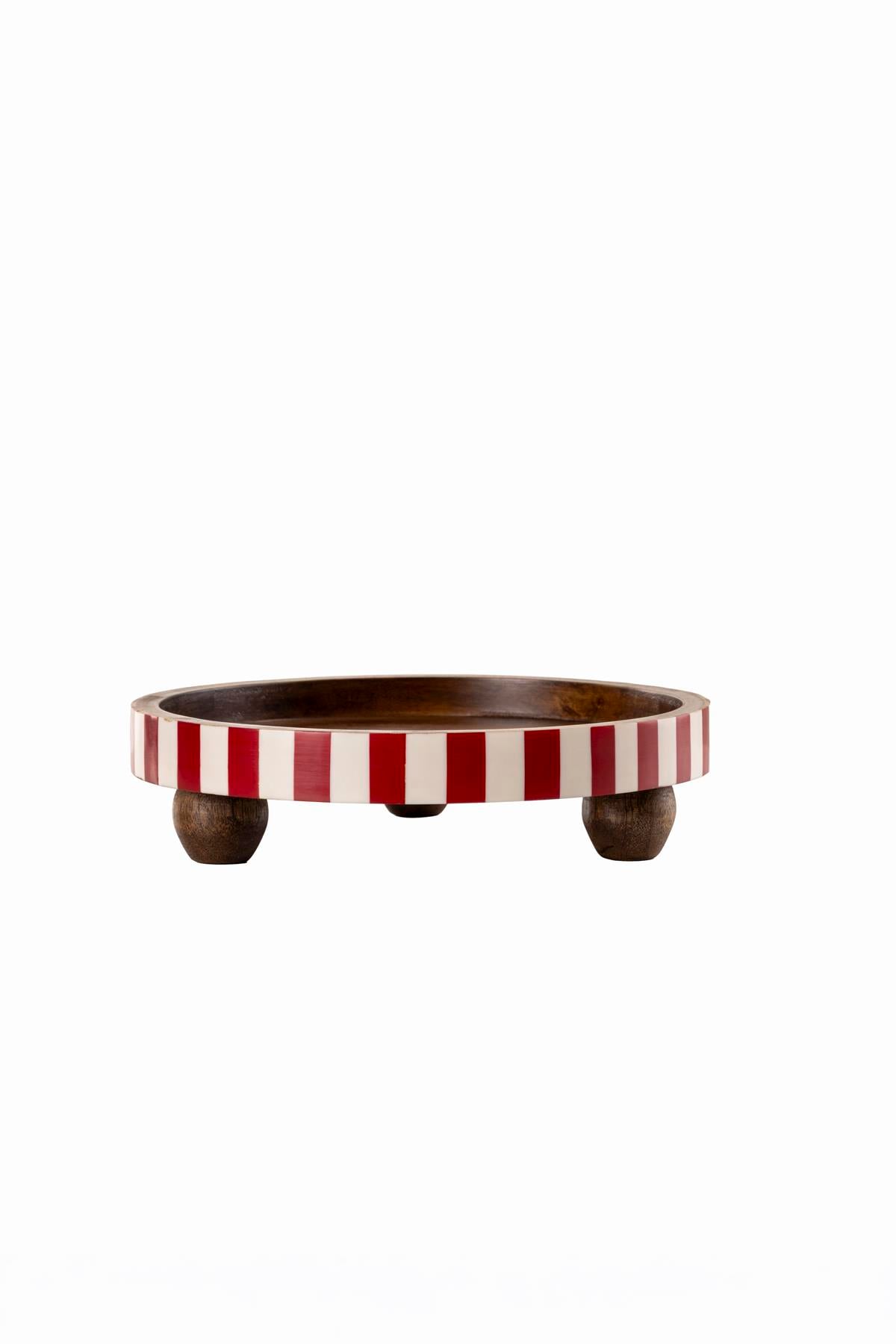 Rosso Ayaklı Sunum 25x6 cm