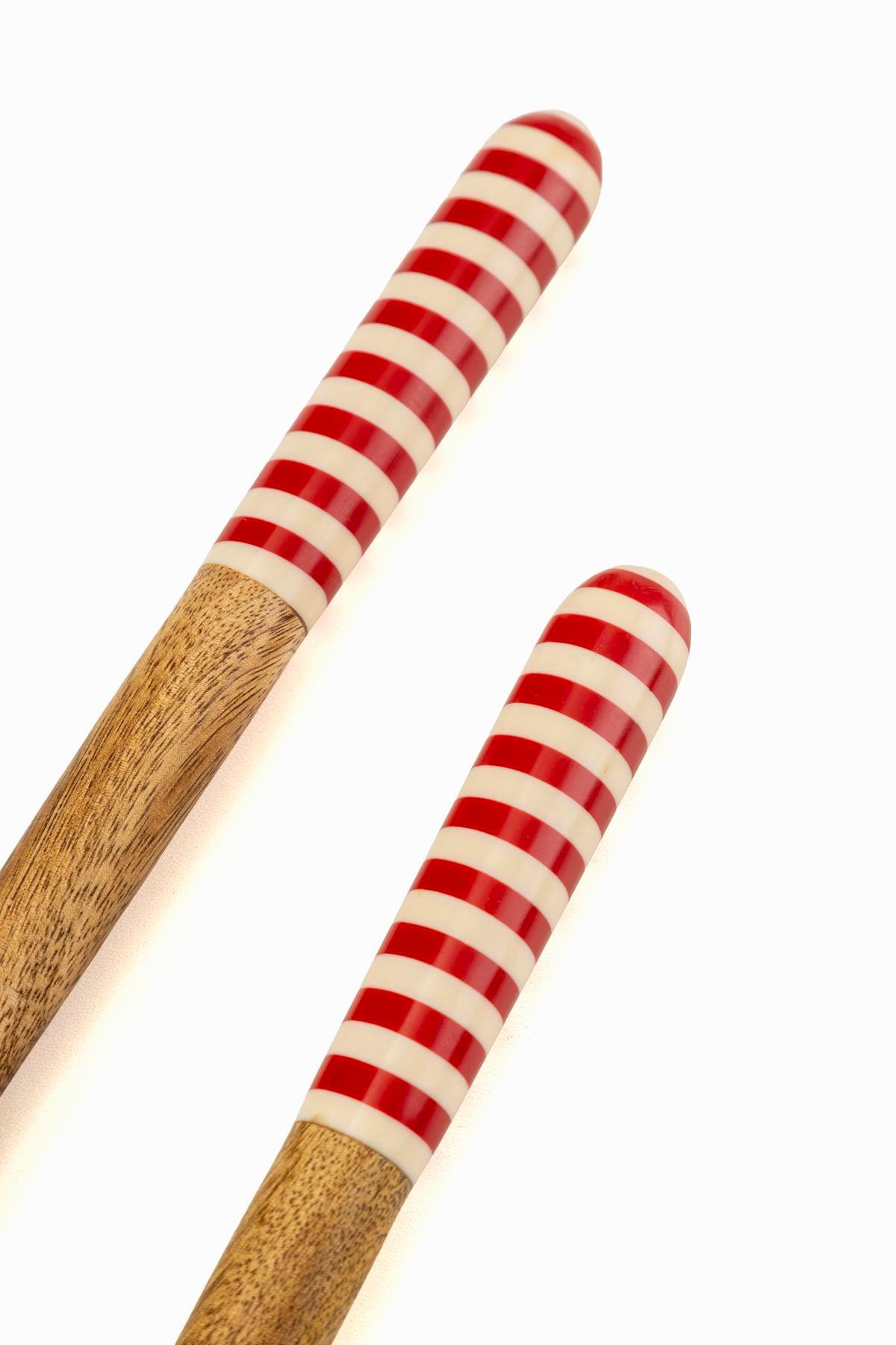 Rosso Linea 2'li Servis Seti 30x8 cm