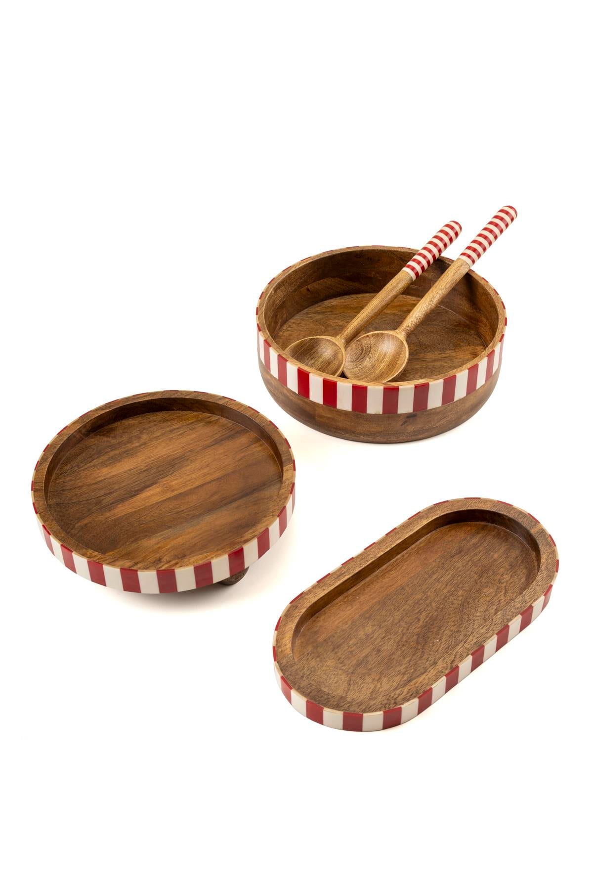 Rosso Oval Sunum 30x15x3 cm