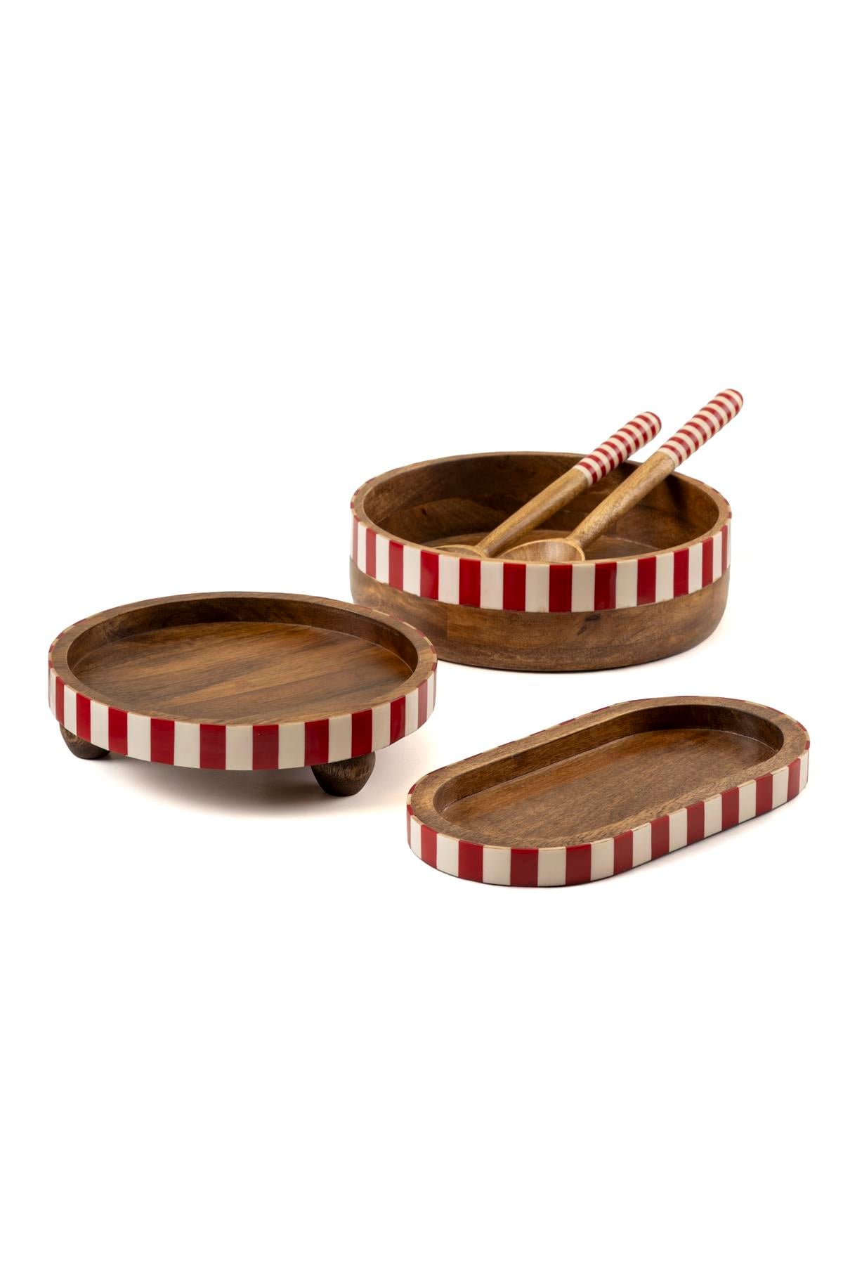 Rosso Oval Sunum 30x15x3 cm