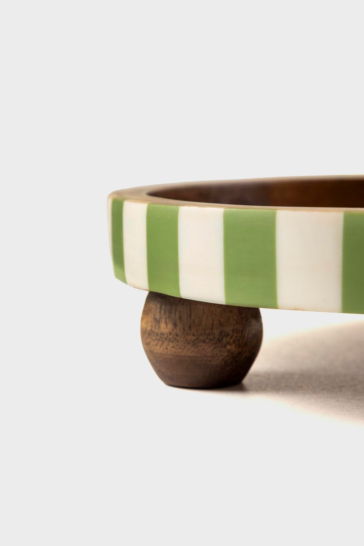 Verde Ayaklı Sunum 25x6 cm