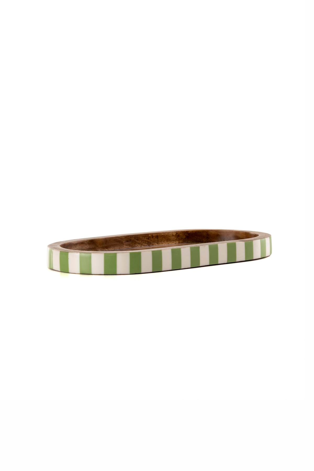 Verde Oval Sunum 30x15x3 cm