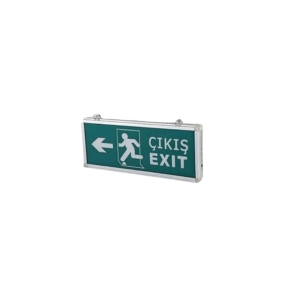 CATA EXIT Çıkış Armatürü LED'li 3 Saat Akülü CT-9170