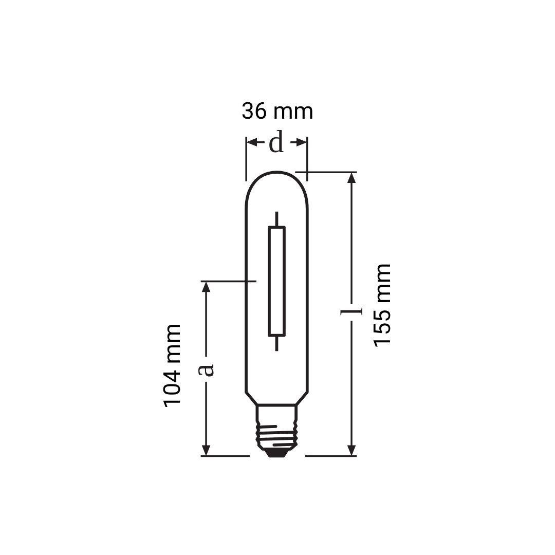 NAV-T 70 SUPER 4Y 70 W SODYUM BUHARLI AMPUL OSRAM