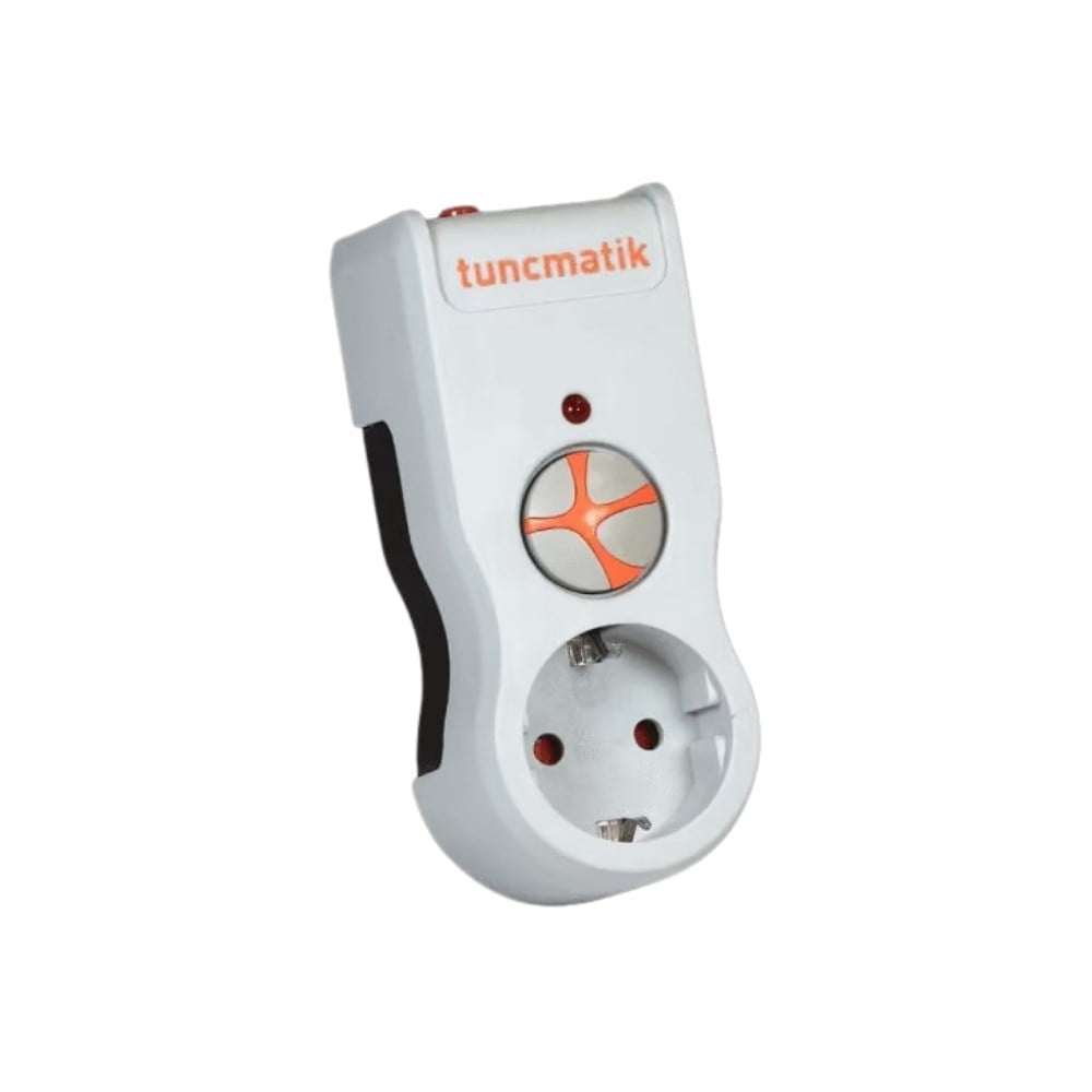Tuncmatik Powersurge 1-Surge Protection Plug-1050 Joule-White TSK19019