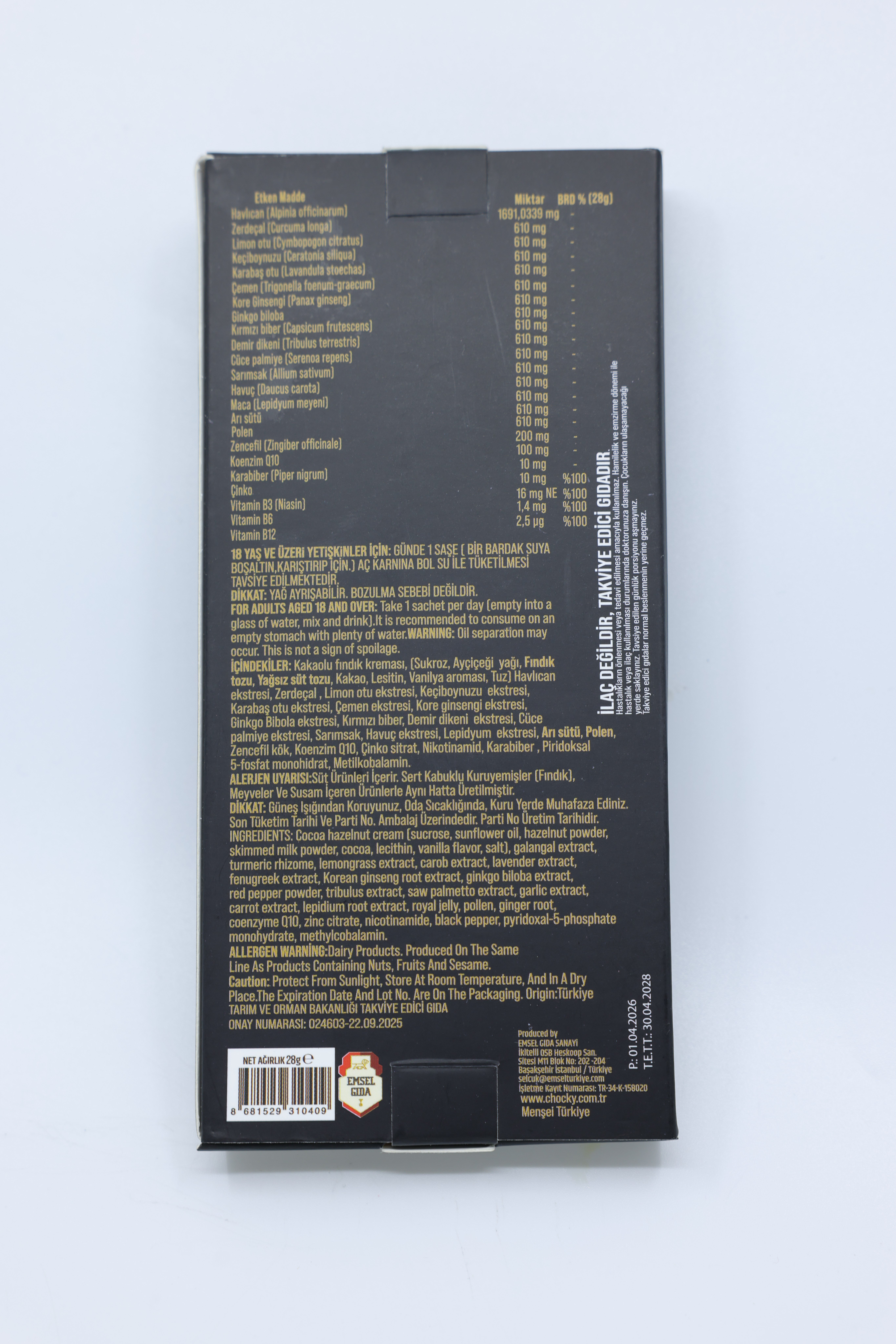Chocky 12'li Paket