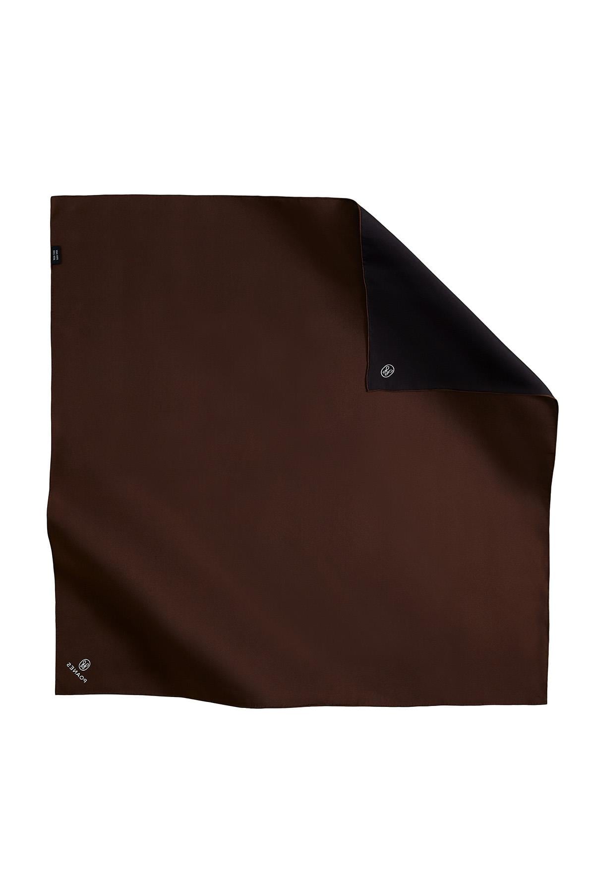DÜZ ÇİFT TARAFLI TWILL İPEK EŞARP