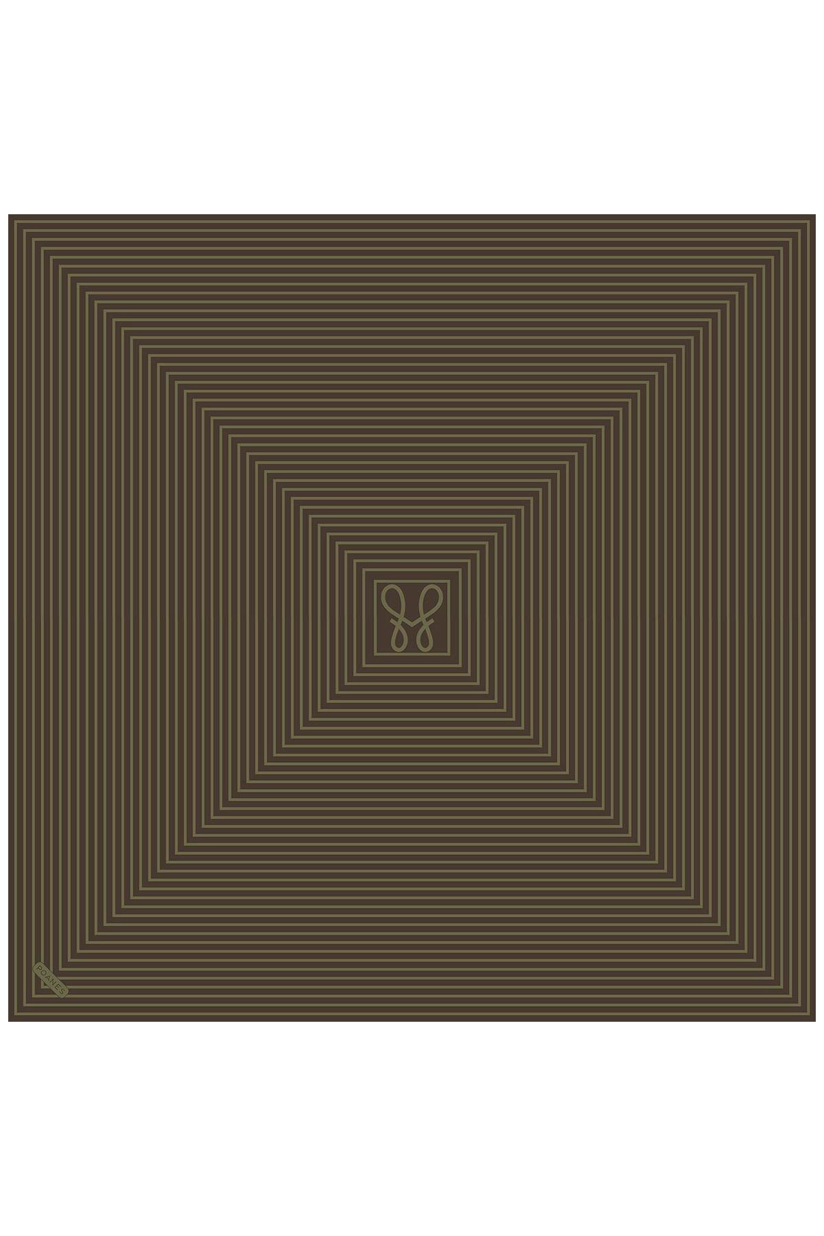 Linea Desenli Twill İpek Eşarp