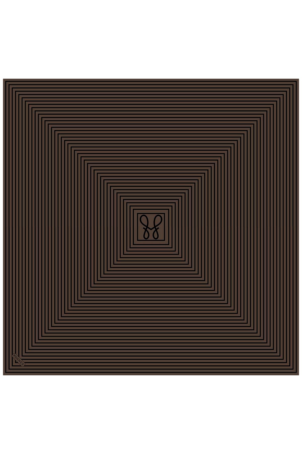 Linea Desenli Twill İpek Eşarp