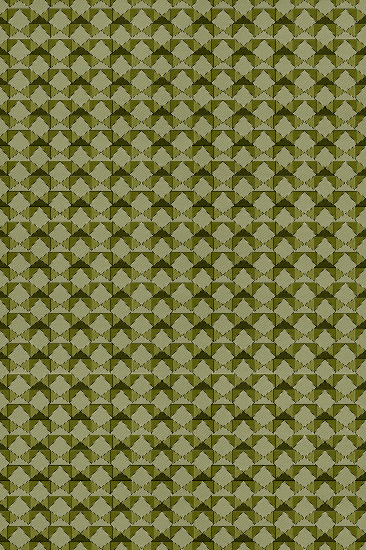 Minimal Desen Twill İpek Eşarp