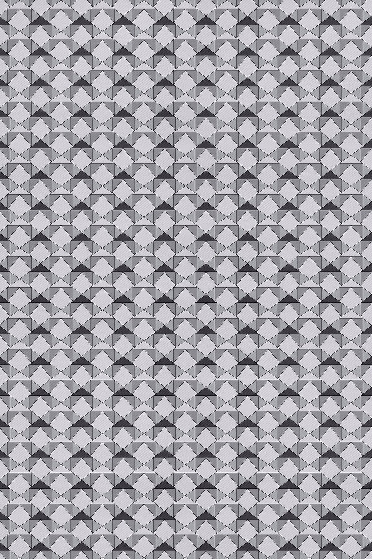 Minimal Desen Twill İpek Eşarp