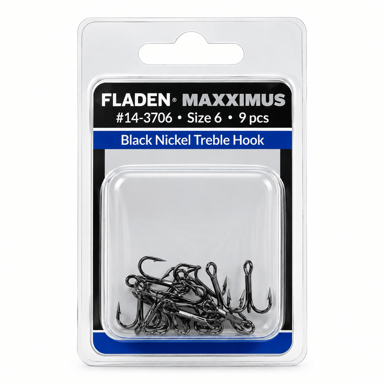 Fladen Maxximus Black Nikel Üçlü İğne