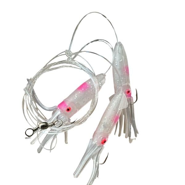 Fladen Pink Squid 3 Köstek Hazır Takım