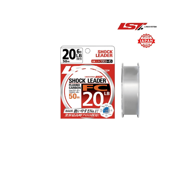 Linesystem Fluorocarbon 50m Shock Leader Misina