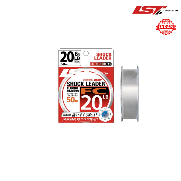 Linesystem Fluorocarbon 50m Shock Leader Misina