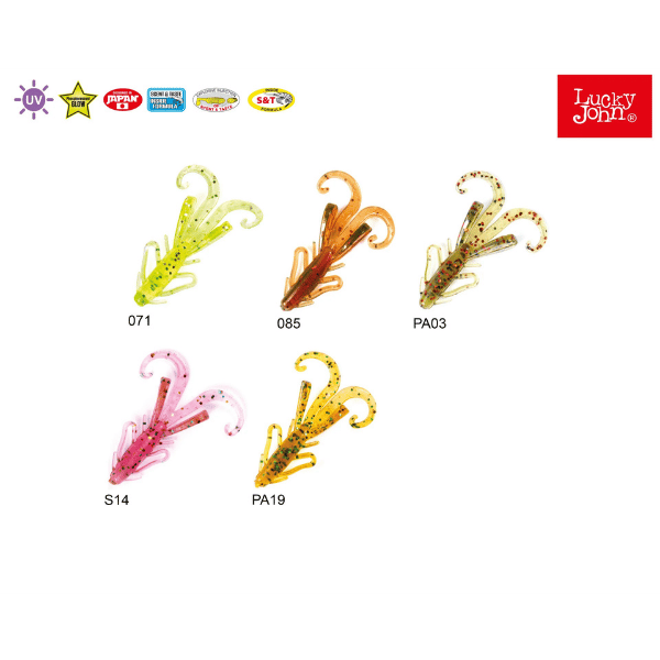 Lucky John Hogy Hog 1.6'' 4cm (10 Adet) Silikon Yem