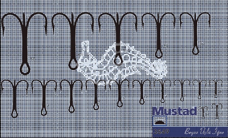Mustad Olta İğnesi 3549D 50li