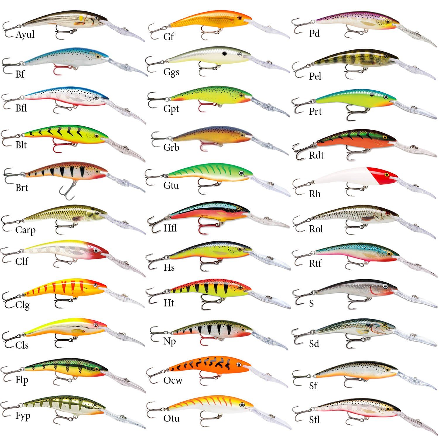 Rapala Deep Tail Dancer Sahte Balığı