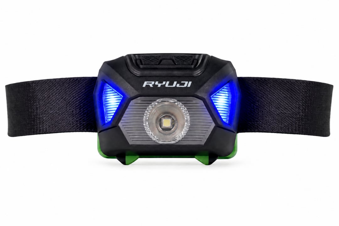 RYUJI 100 LUMEN BEYAZ+ UV KAFA FENERİ