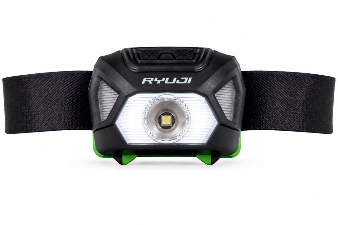 RYUJI 100 LUMEN BEYAZ+ UV KAFA FENERİ