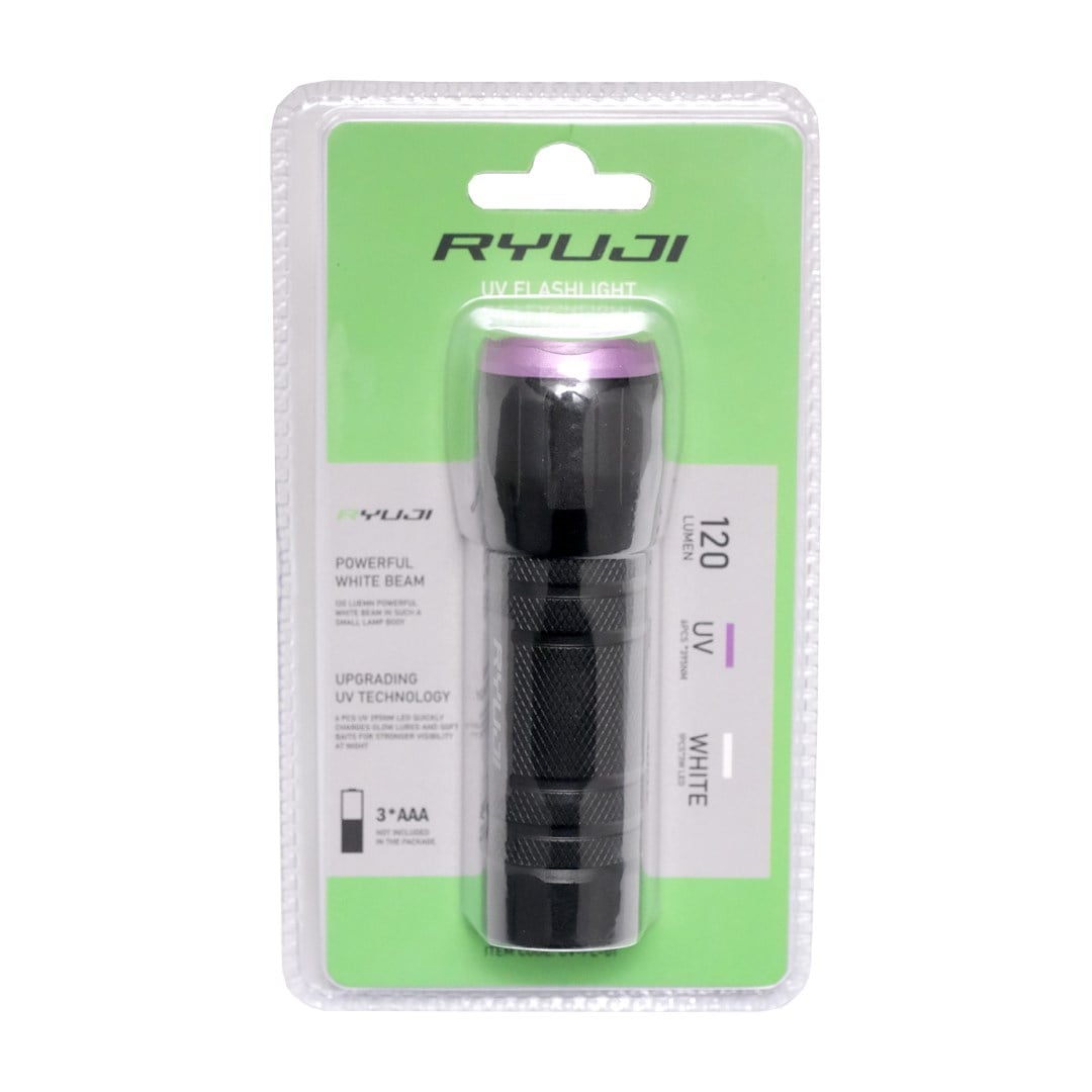 RYUJI 120 LUMEN BEYAZ+ UV EL FENERİ