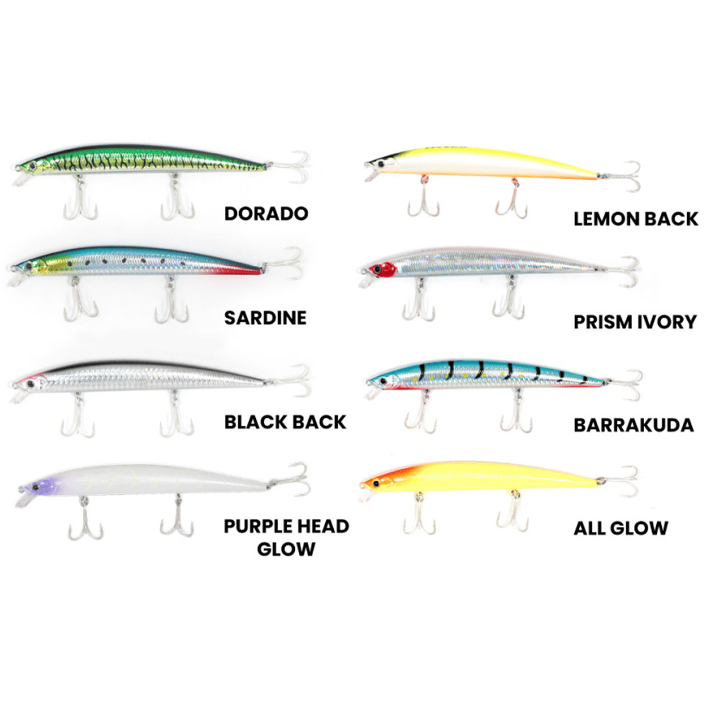 Ryuji Bay Minnow Sinking 14.5cm 24g Dalarlı Maket Yem