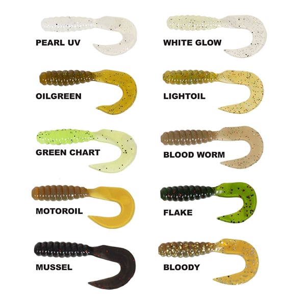 Ryuji Swim Worm 5.5cm 8 Adet TPR Kokulu Lrf Silikon Yem