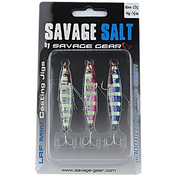 Savage Gear Psycho Sprat 3 Adet (Turkish Zebra Mix) Vertical Jig Yem