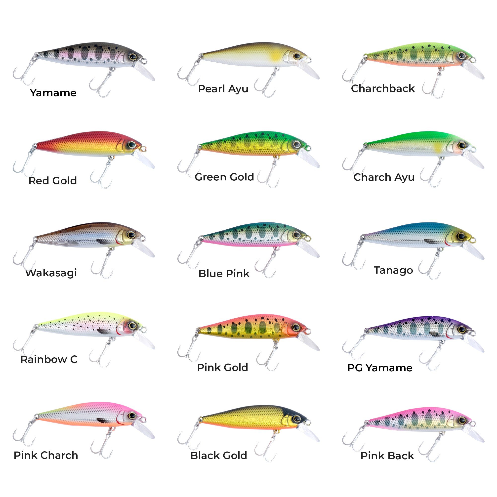 Shimano Lure Cardiff Stream Flat 50HS 5cm 4.5g Maket Yem