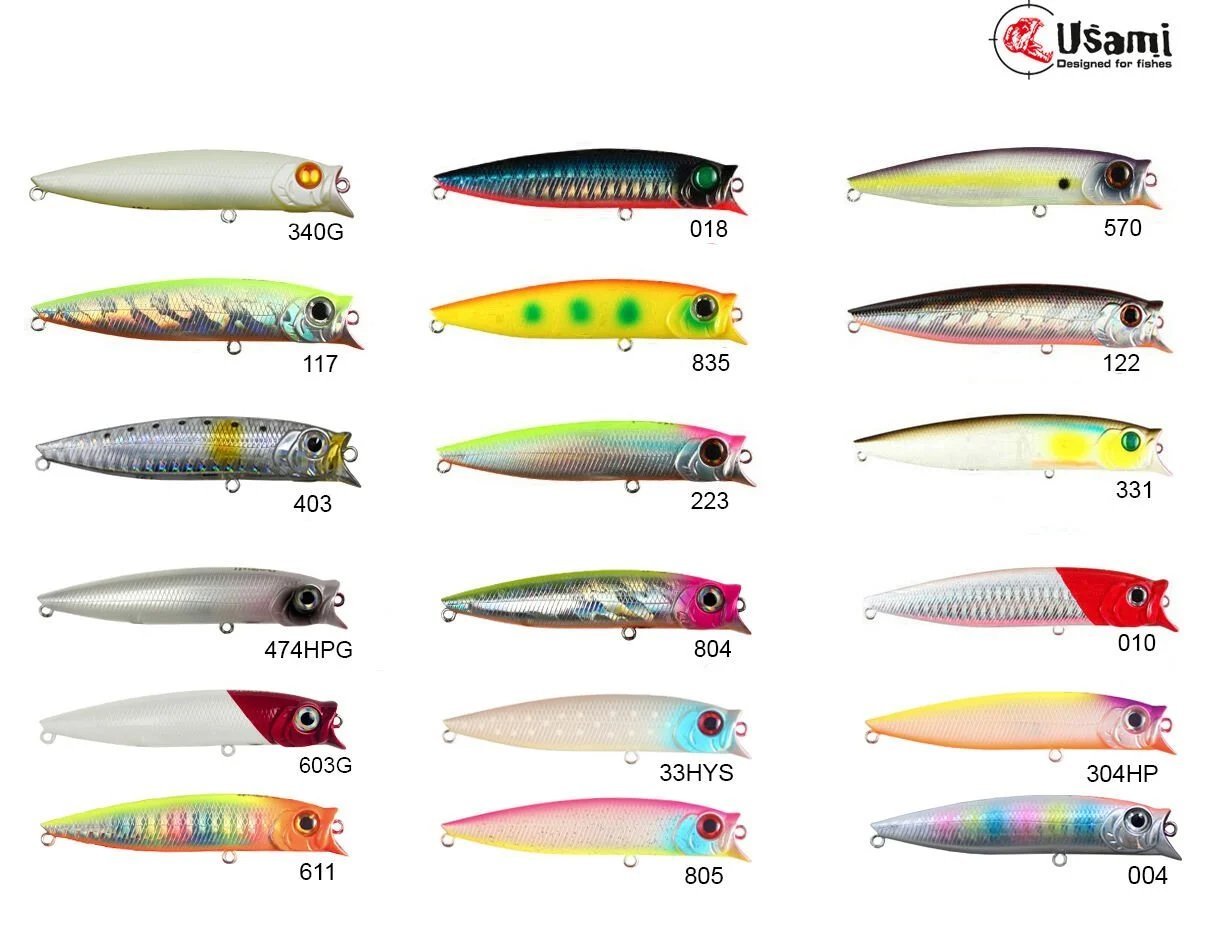 Usami Combo Pop 75F 6.2gr Maket Yem